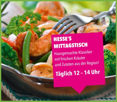 Mittagstisch täglich ab 12 Uhr