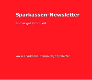 Sparkassen-Newsletter