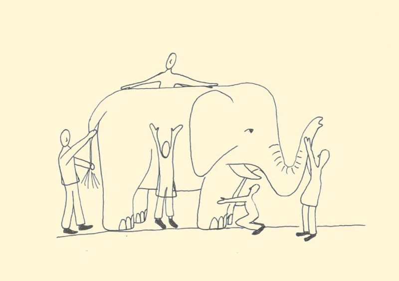Helios-Theater: "Der Elefant im dunklen Haus"