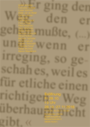 Die Klasse van Ofen der Münsteraner Kunstakademie zeigt ihre Arbeiten