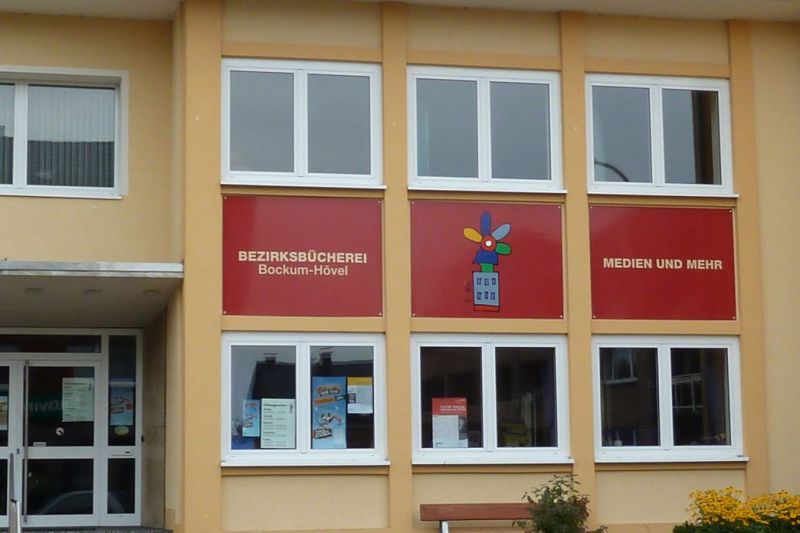 Vorlesestunde in der Bezirksbücherei