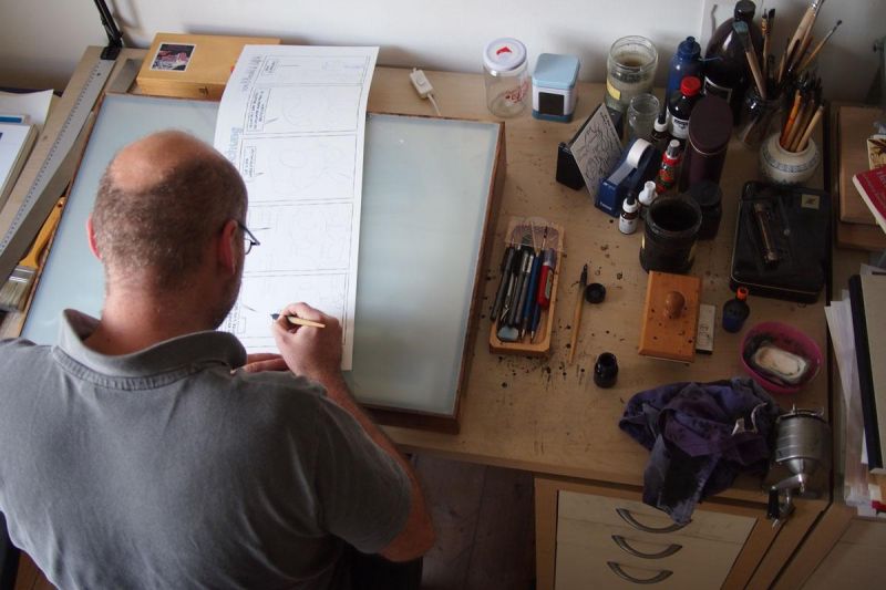 Comic-Workshop mit Ulf K.