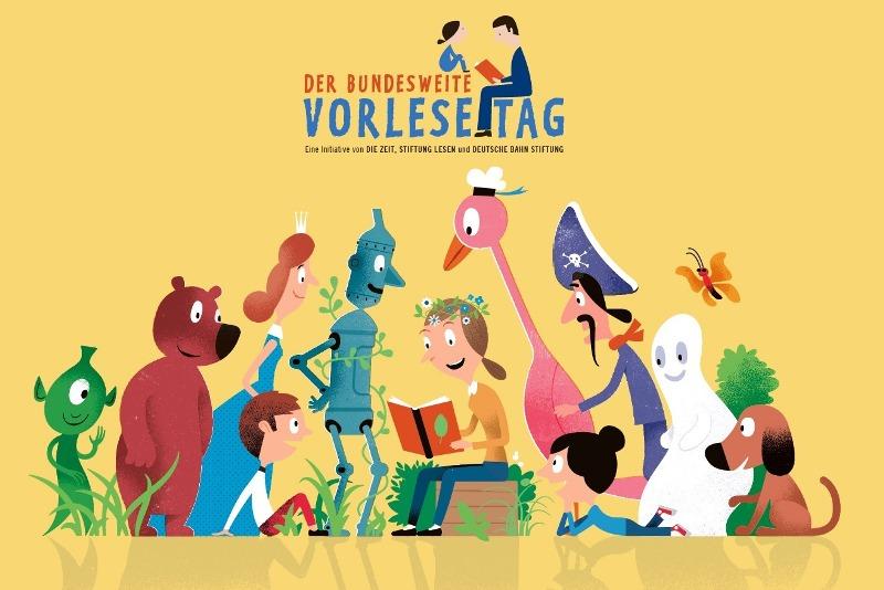 Vorleseaktion mit Hendrik Heine