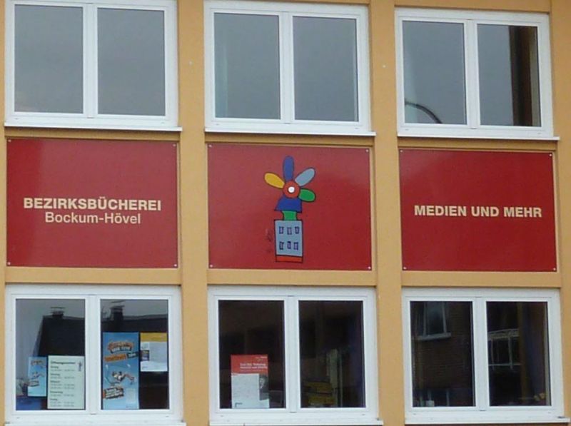 Vorlesestunde in der Bezirksbücherei