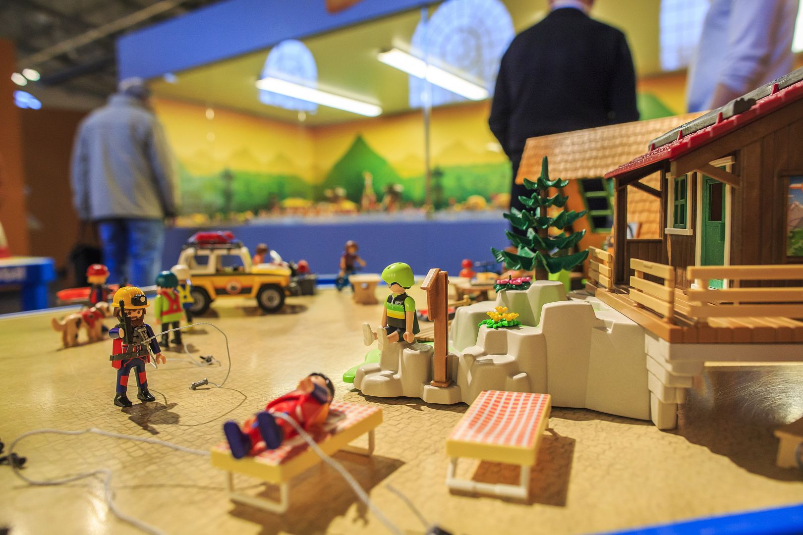 Nachts in der PLAYMOBIL Ausstellung