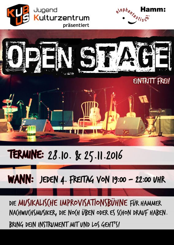 Open Stage im KUBUS