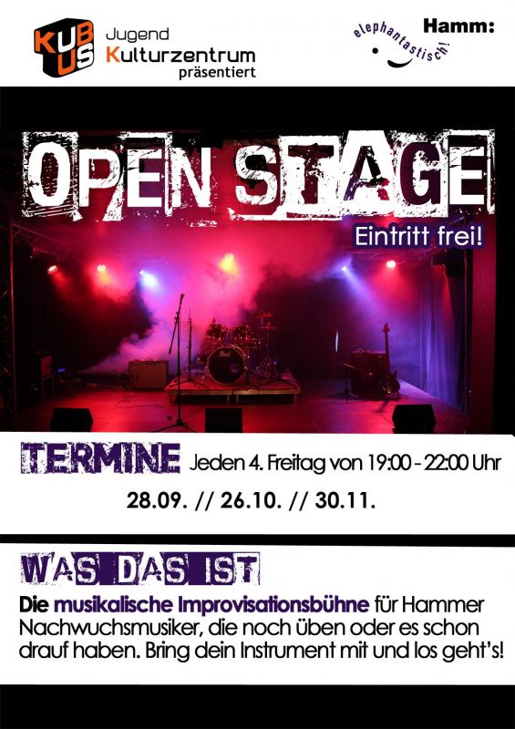 Open Stage im KUBUS