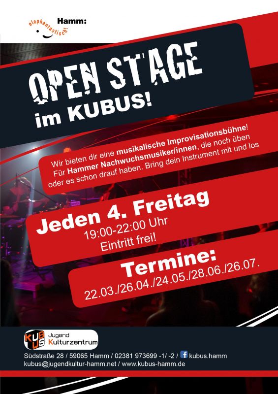 Open Stage im KUBUS