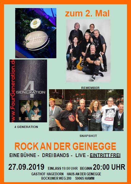 Rock an der Geinegge