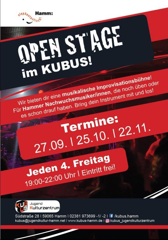 Open Stage im Kubus