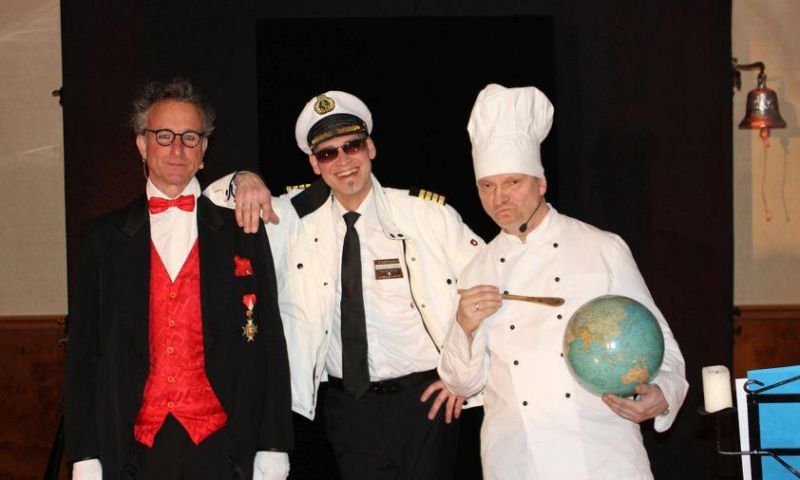 Varieté-Dinner "In 80 Gängen um die Welt"