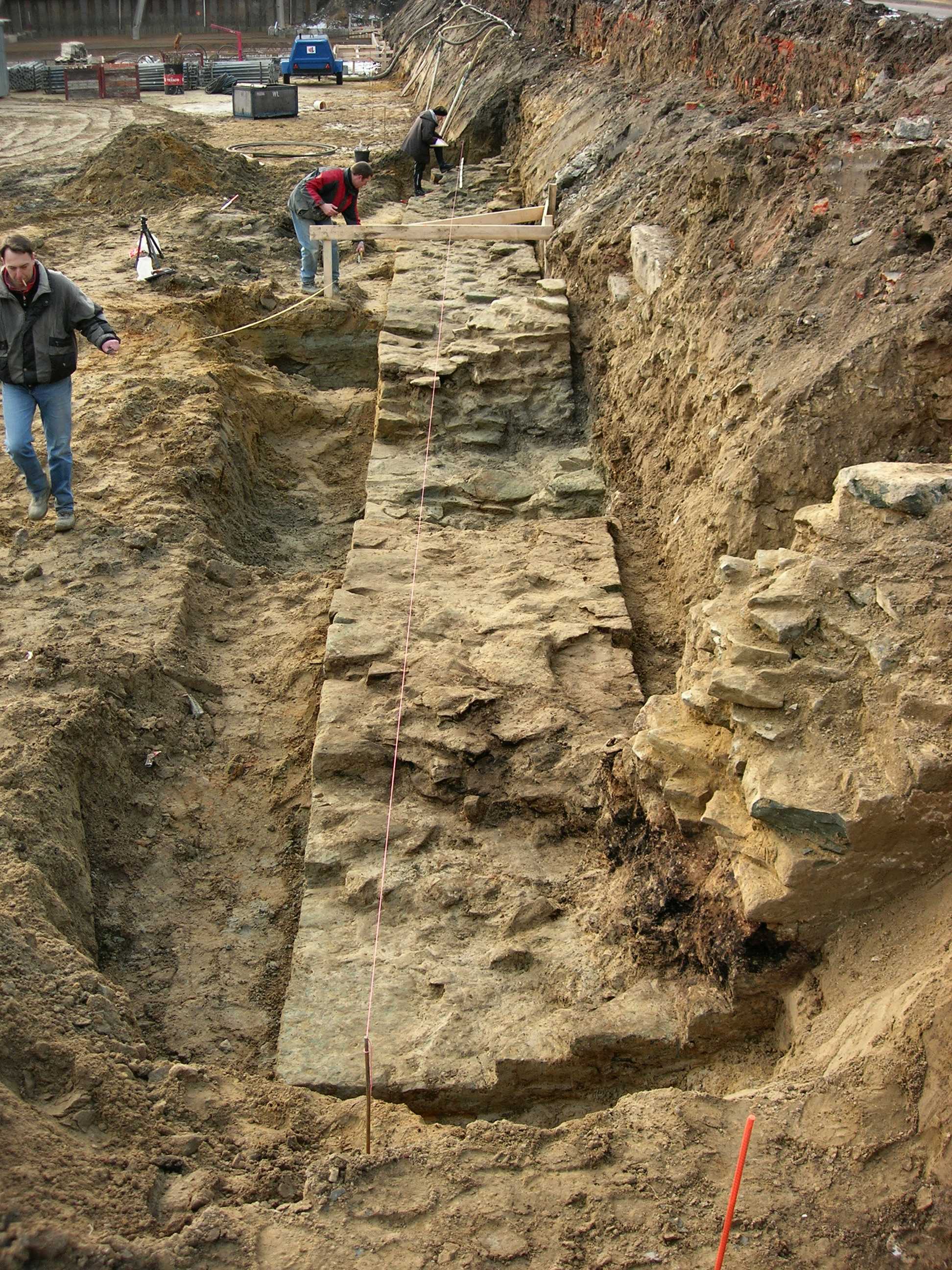 Nienbrügge, Mark und die Gründung der Stadt Hamm aus archäologischer Sicht
